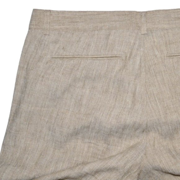 BCBGMAXAZRIA NEW SZ 0 XS LINEN BLEND SLIGHTLY STRETCHY DRESS PANTS - Picture 4 of 8